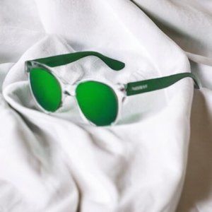 HAVAIANAS unisex green sunglasses